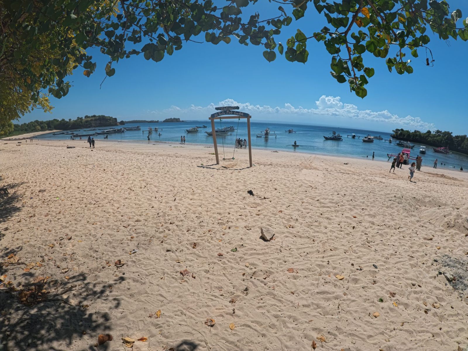 Shade at Pink Beach